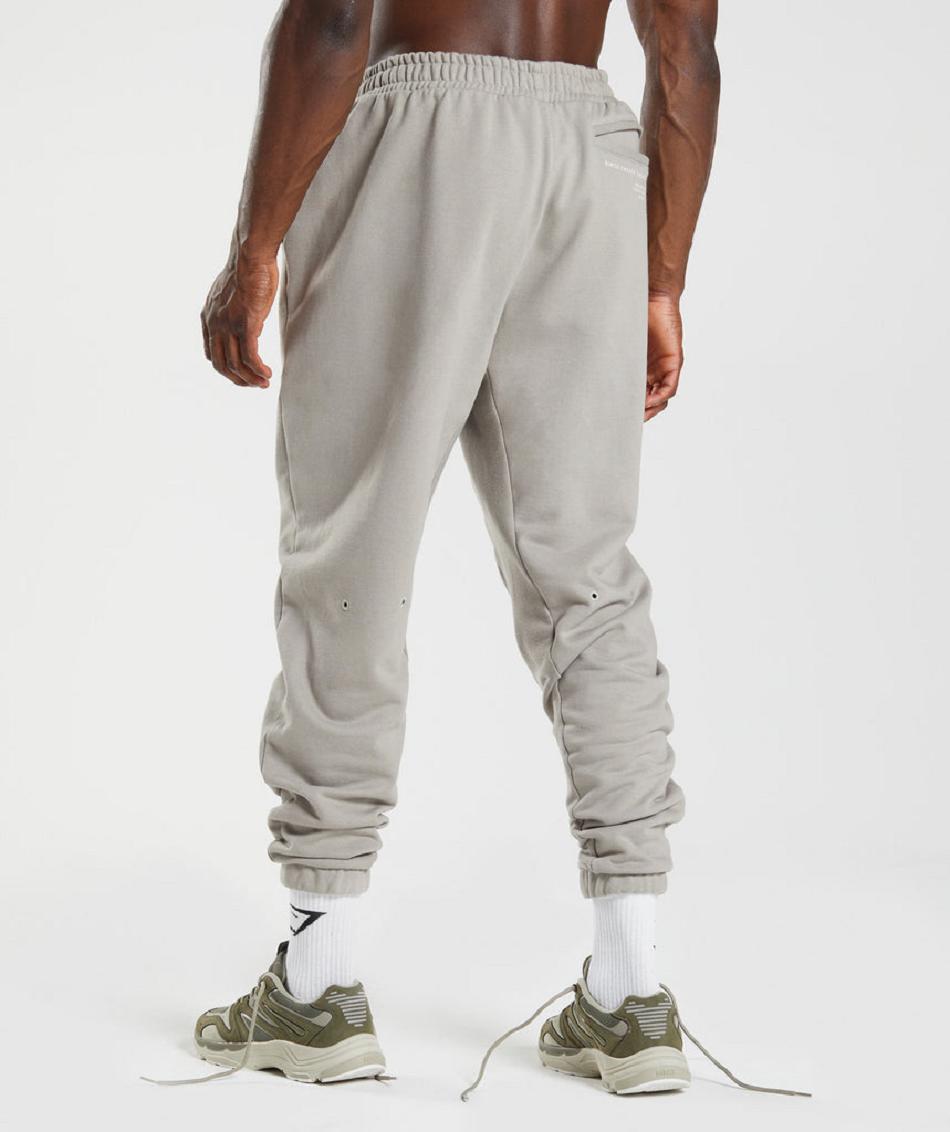 Pantalones Jogger Gymshark Gs10 Year Hombre Marrones | CO 3724LIS